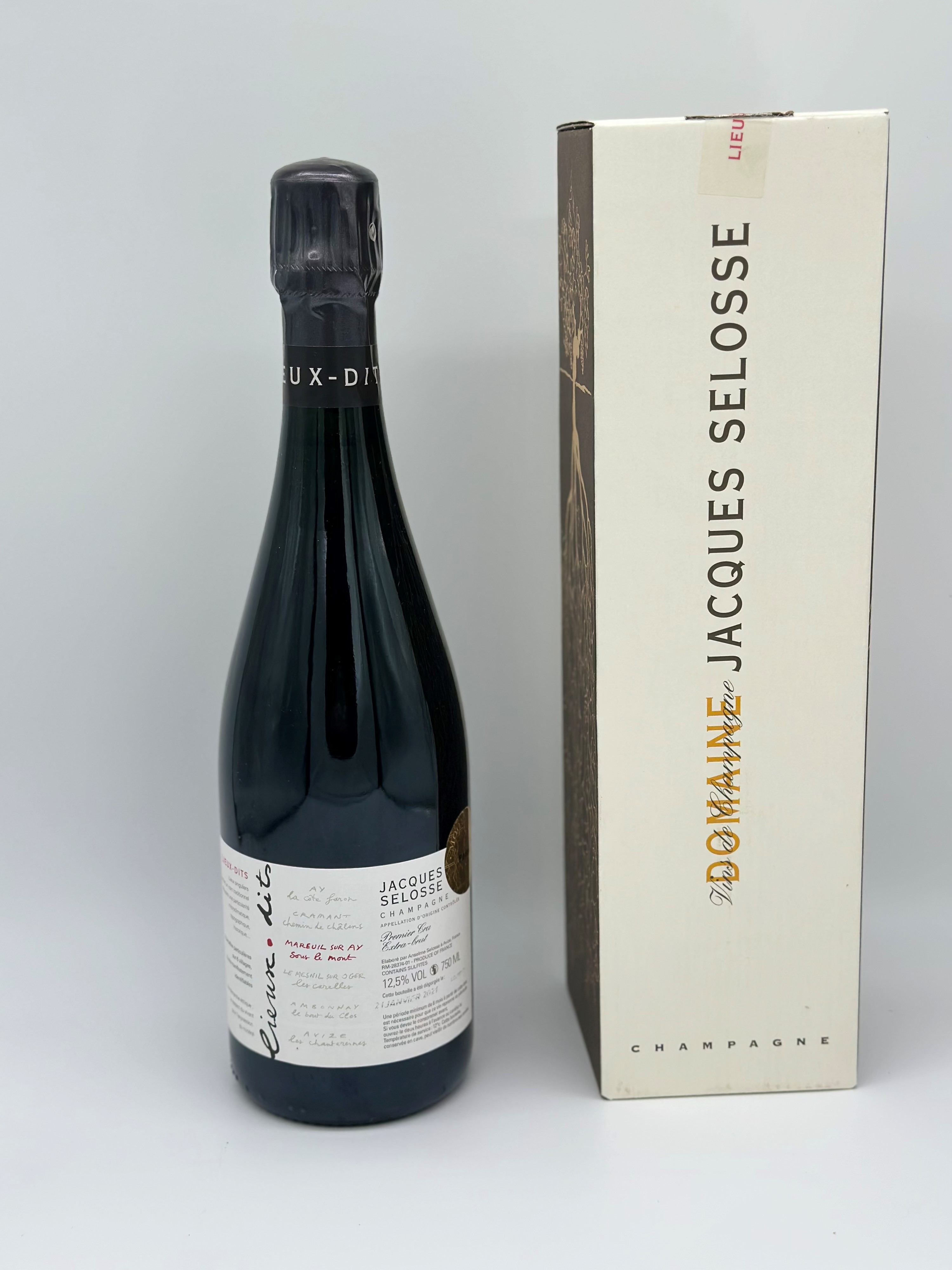 Jacques Selosse, Lieux-dits - le Bout Du Clos, Ambonnay Grand Cru Extra Brut