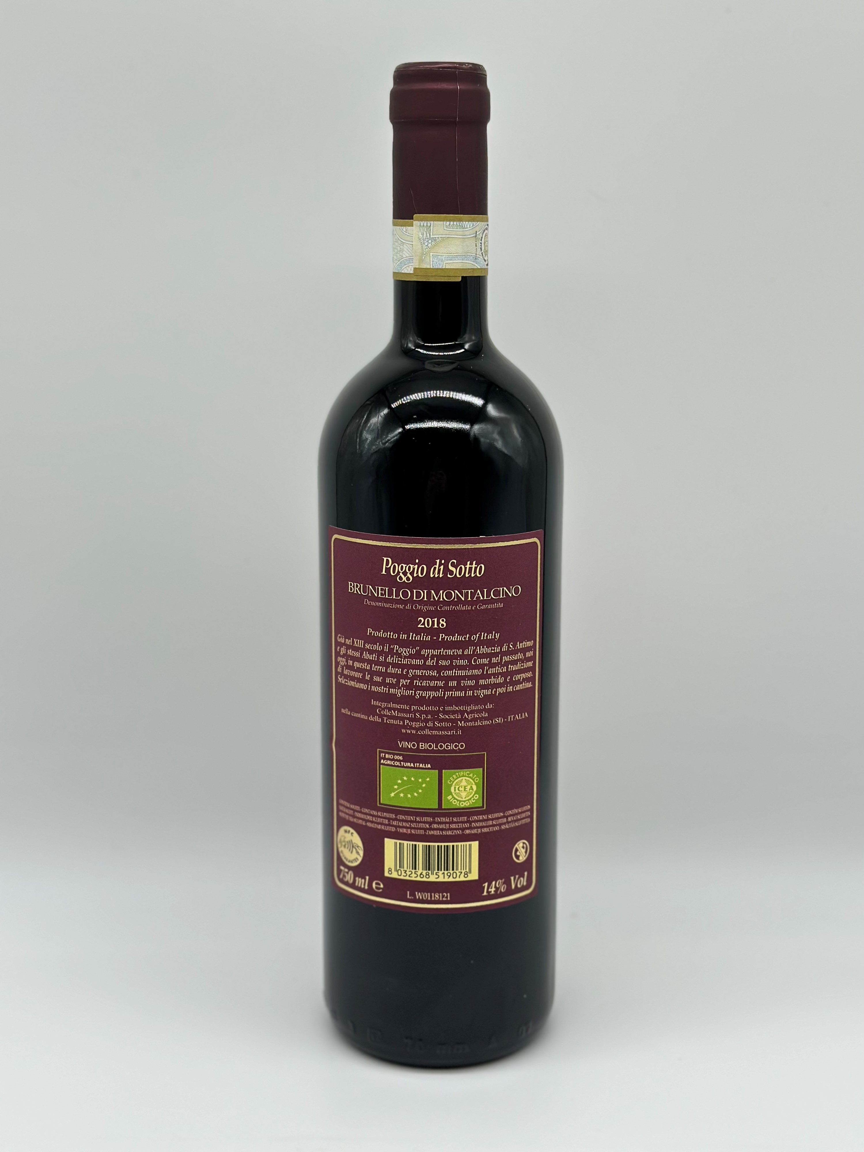 Poggio di Sotto, Brunello di Montalcino