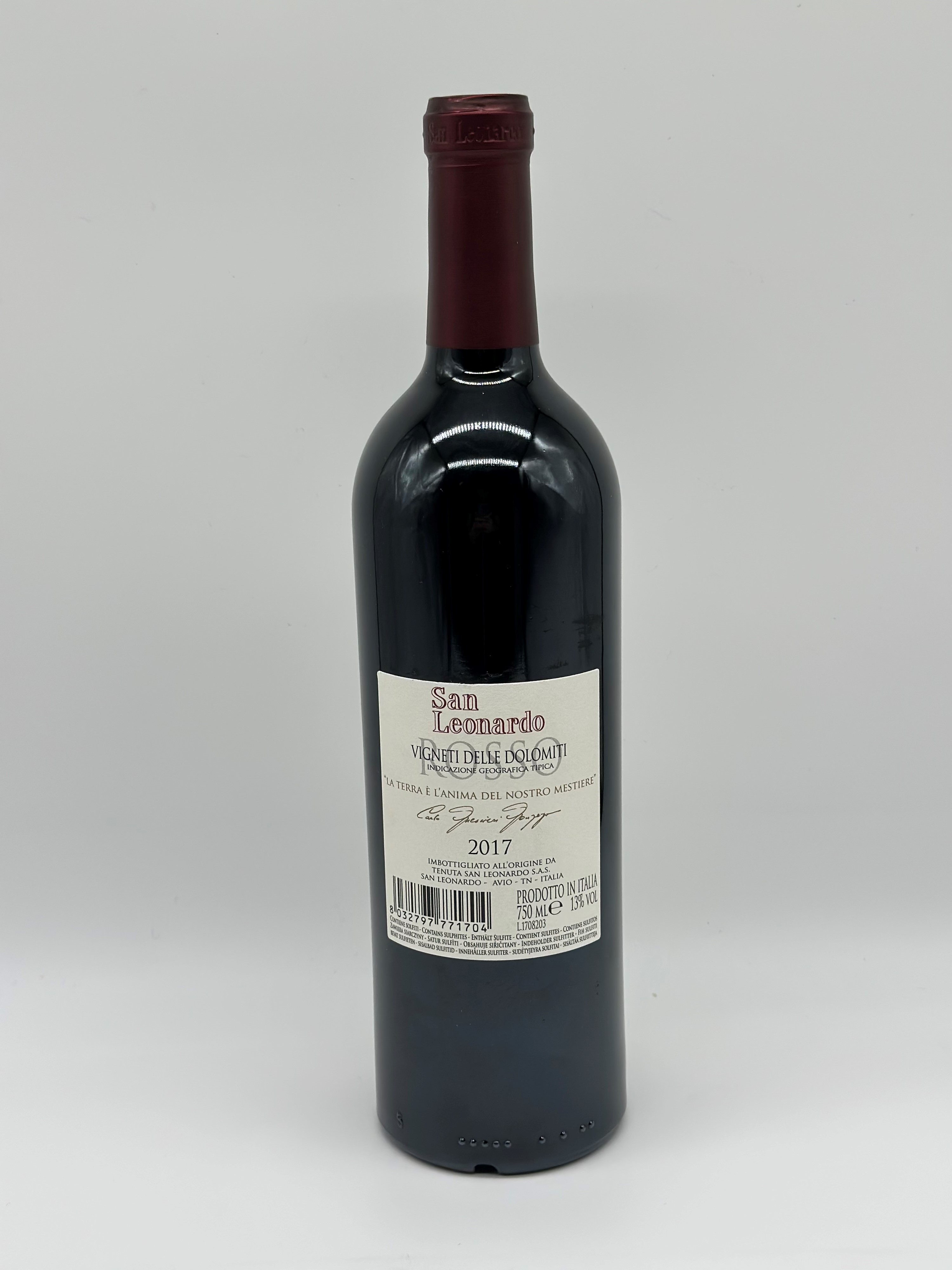 Guerrieri Gonzaga Tenuta San Leonardo, San Leonardo Vigneti delle Dolomiti