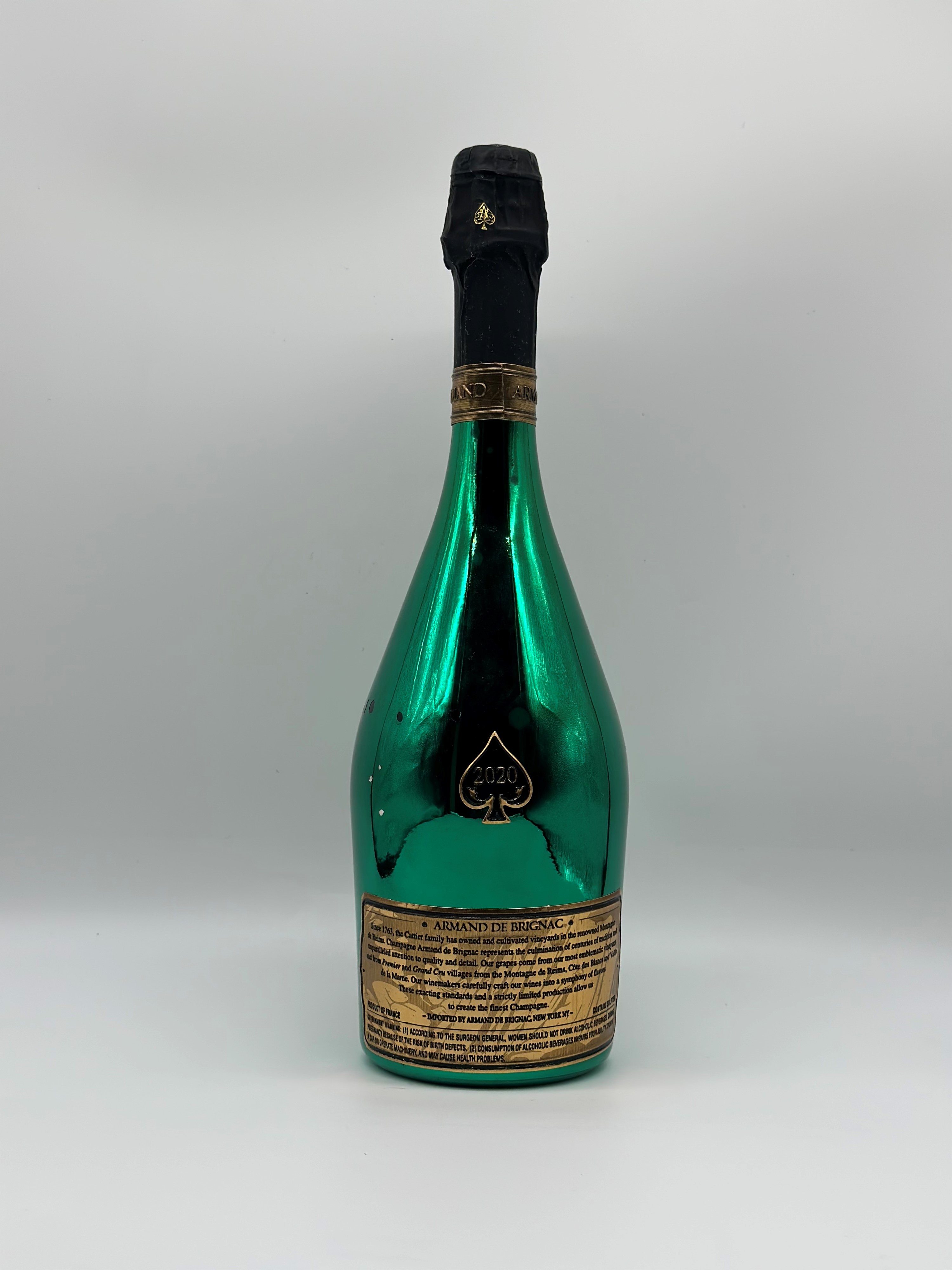 Armand De Brignac, Ace Of Spades, Limited Green Edition Masters Bottle