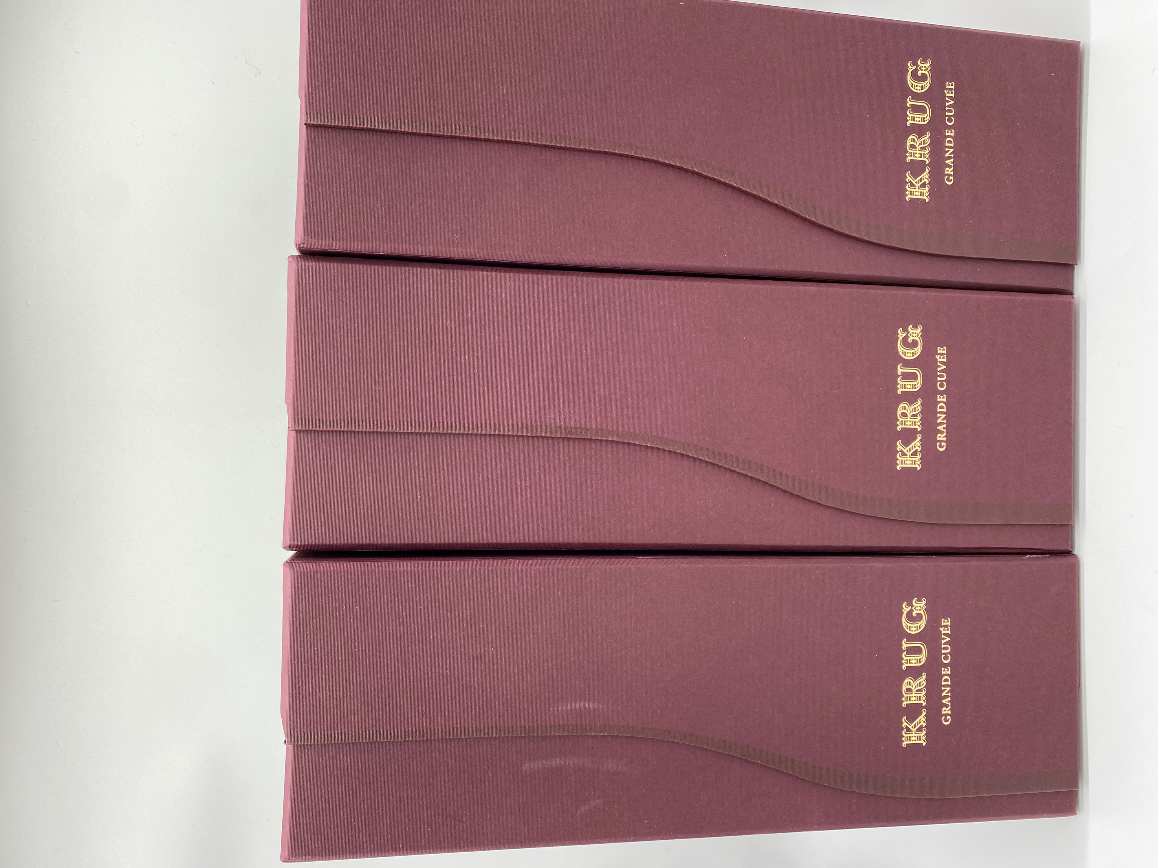 Krug, Vintage Brut Verticale 2000, 2002, 2003, 2004, 2006, 2008