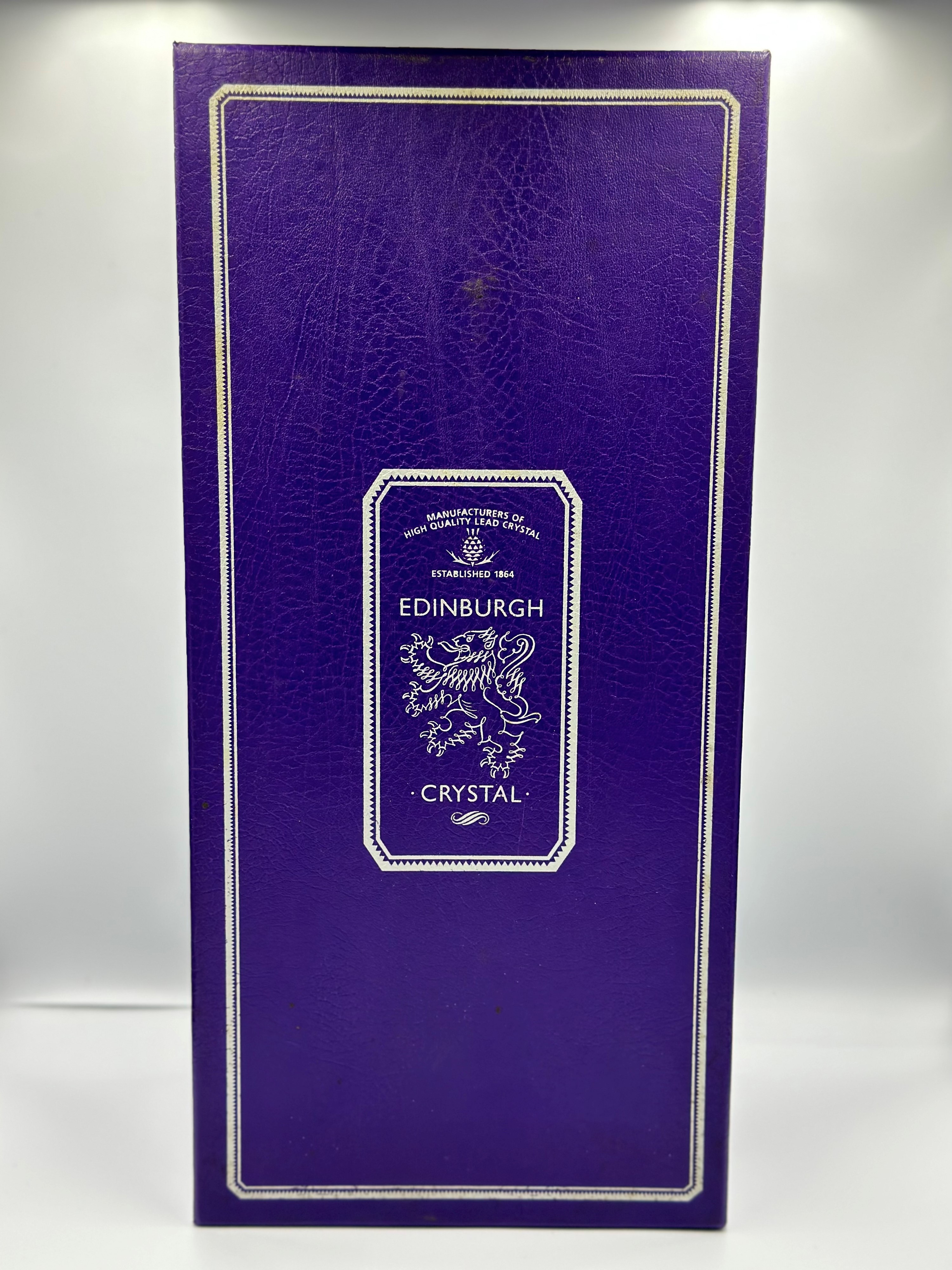The Macallan Liquer Whisky Gordon e Macphail Crystal Decanter 1937