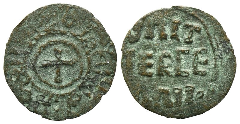 Gugliemo II, Quarto di tercenario, Regno di Sicilia, 1166-1189, 0,26 gr.