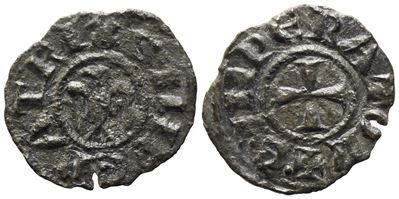 Messina. Regno di Sicilia. Enrico Vi (1194 - 1197), Monetazione a Nome di Enrico e Costanza. 1/2 ...