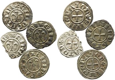 Messina. Regno di Sicilia. Enrico Vi (1194-1197), Monetazione a Nome di Enrico e Costanza. Lotto ...
