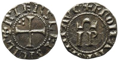Messina. Regno di Sicilia. Federico II (1197 - 1250). 1/4 Denaro (1246). Falso da Studio. Cu (0,4...