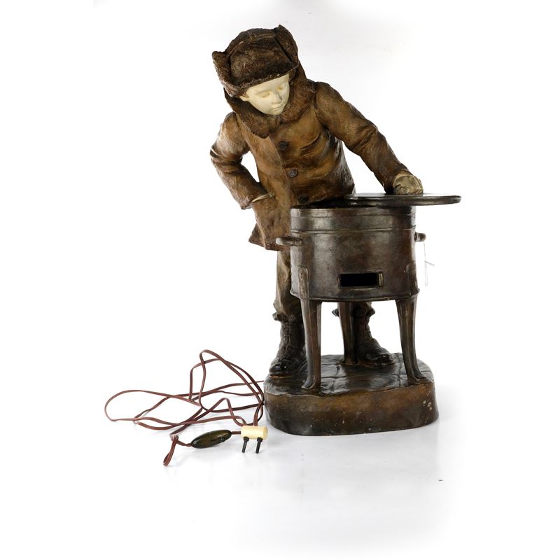 Caldarrostaio, Scultura in Volume