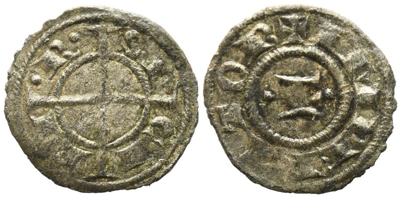 Messina. Regno di Sicilia. Federico II (1197-1250). 1/4 Denaro. Mi (0,35 G; 12,7 MM). Spahr 111. ...