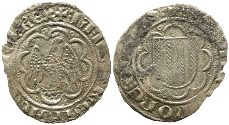 Messina. Regno di Sicilia. Giacomo D'aragona (1285-1296). Pierreale. Ag (1,87 G, 24,40 MM). Spahr...