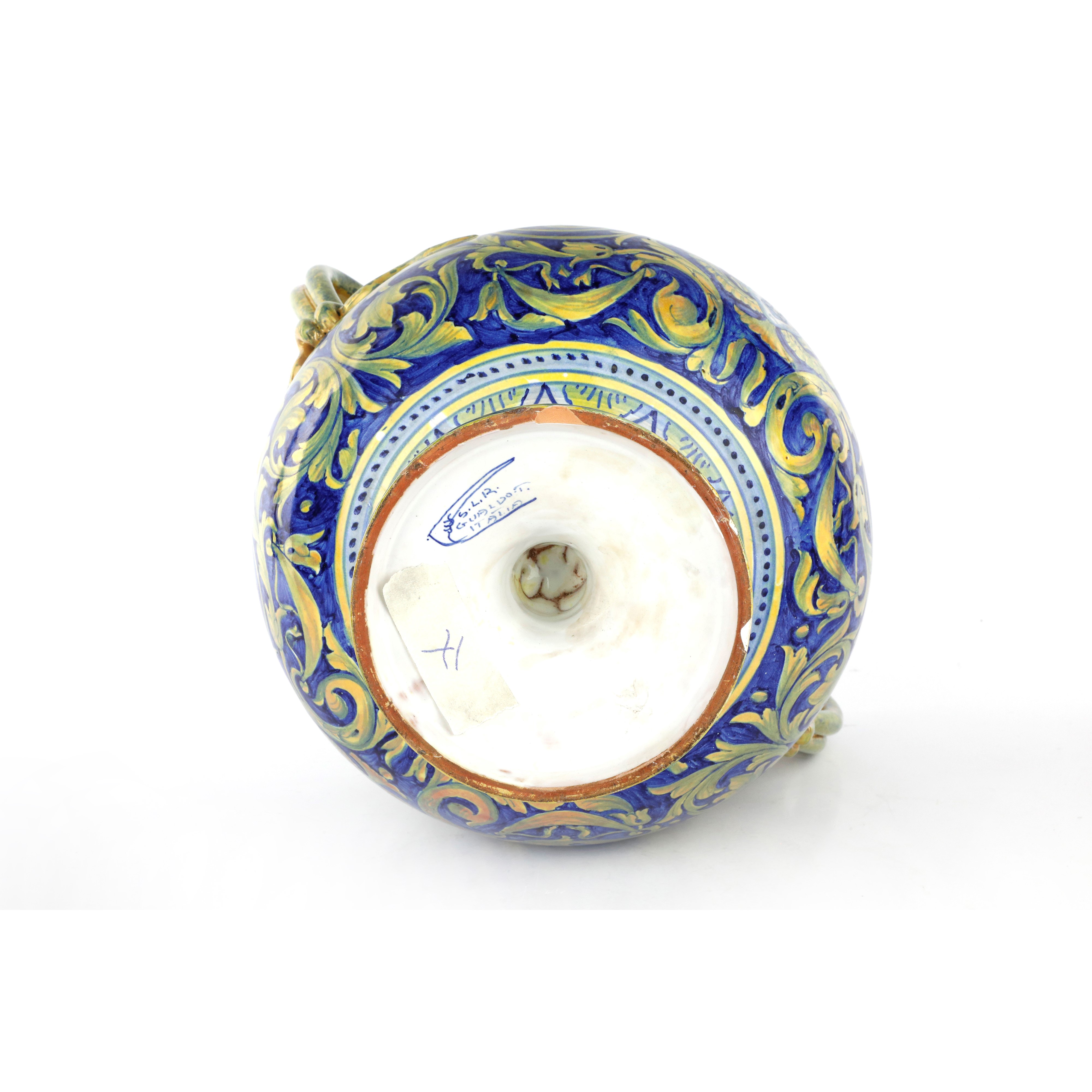Centrotavola in Ceramica a Lustro