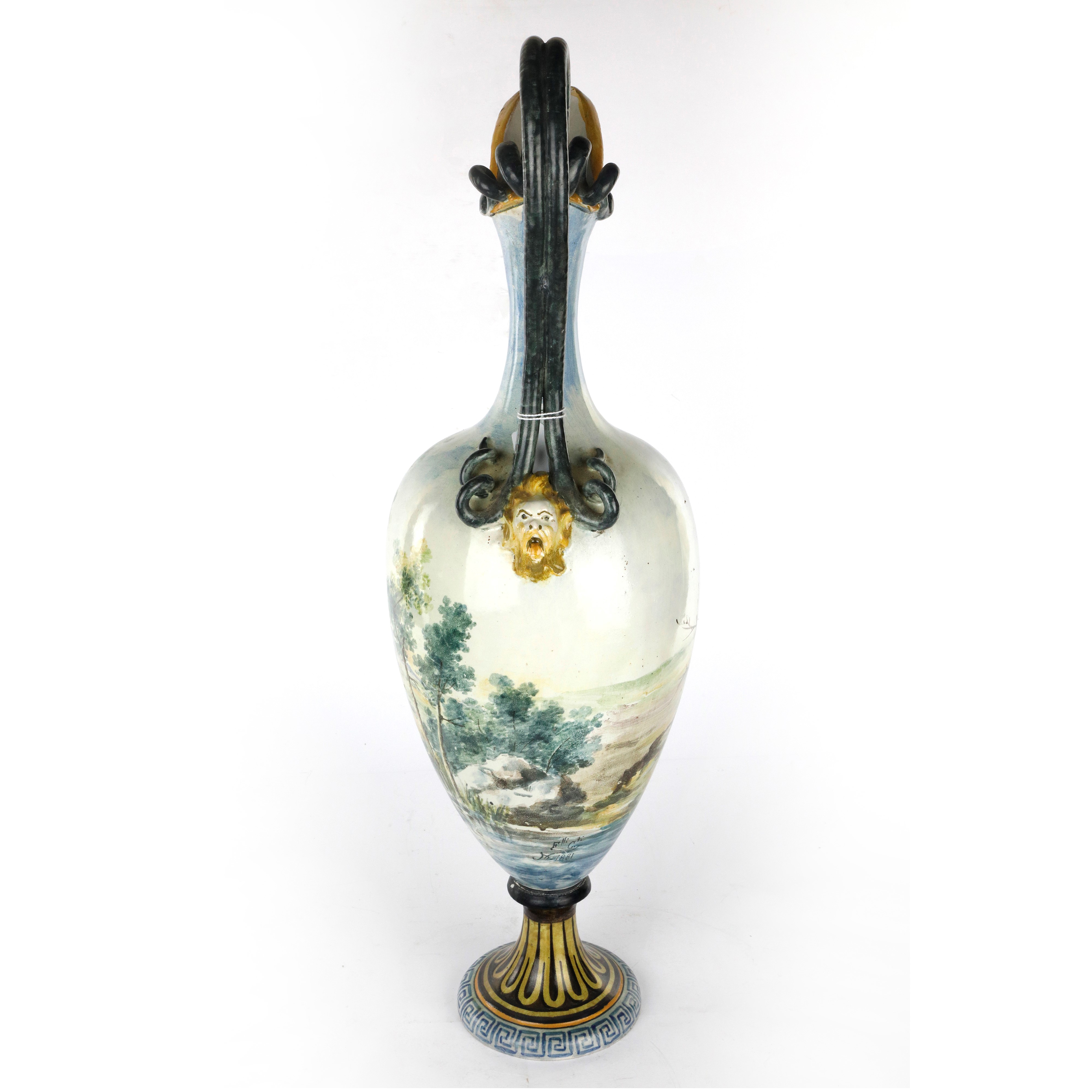Vaso a Versatoio in Ceramica
