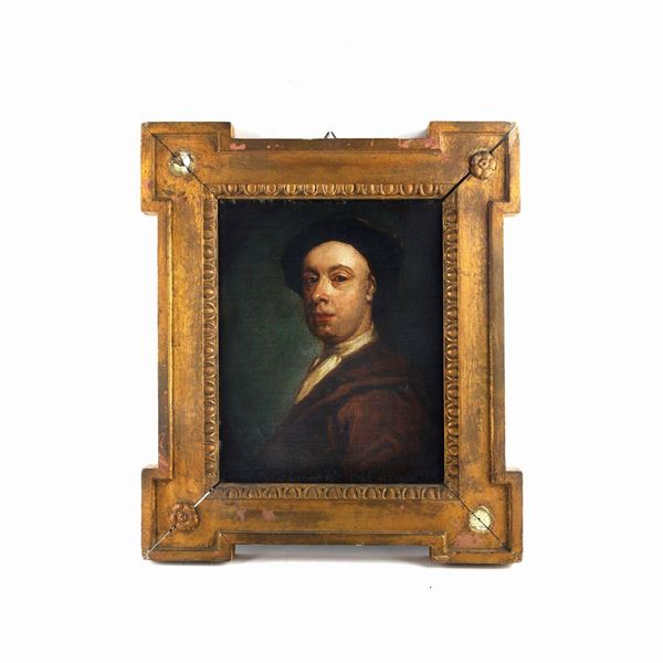 Portrait of a Gentleman Apres W. Hogarth