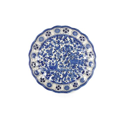 Piatto Bacile in Ceramica Bianca