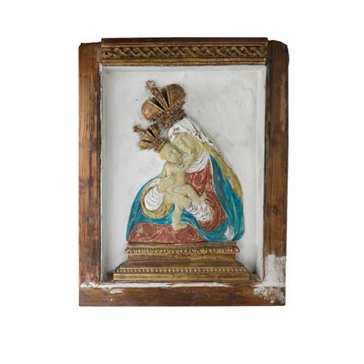 Madonna con Bambino, Scultura in Forma