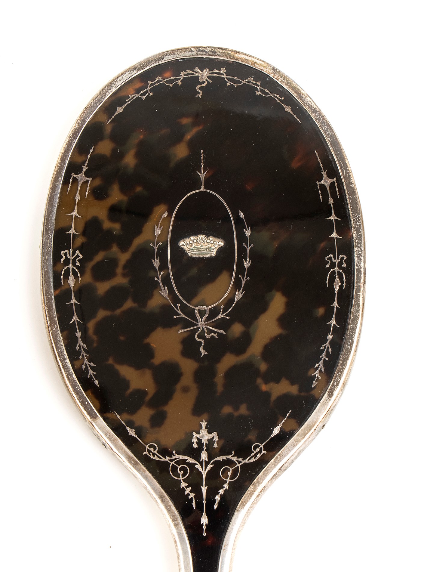 Set da Toilette Inglese in Argento e Tartaruga - Birmingham 1916, Argentieri Mappin & Webb