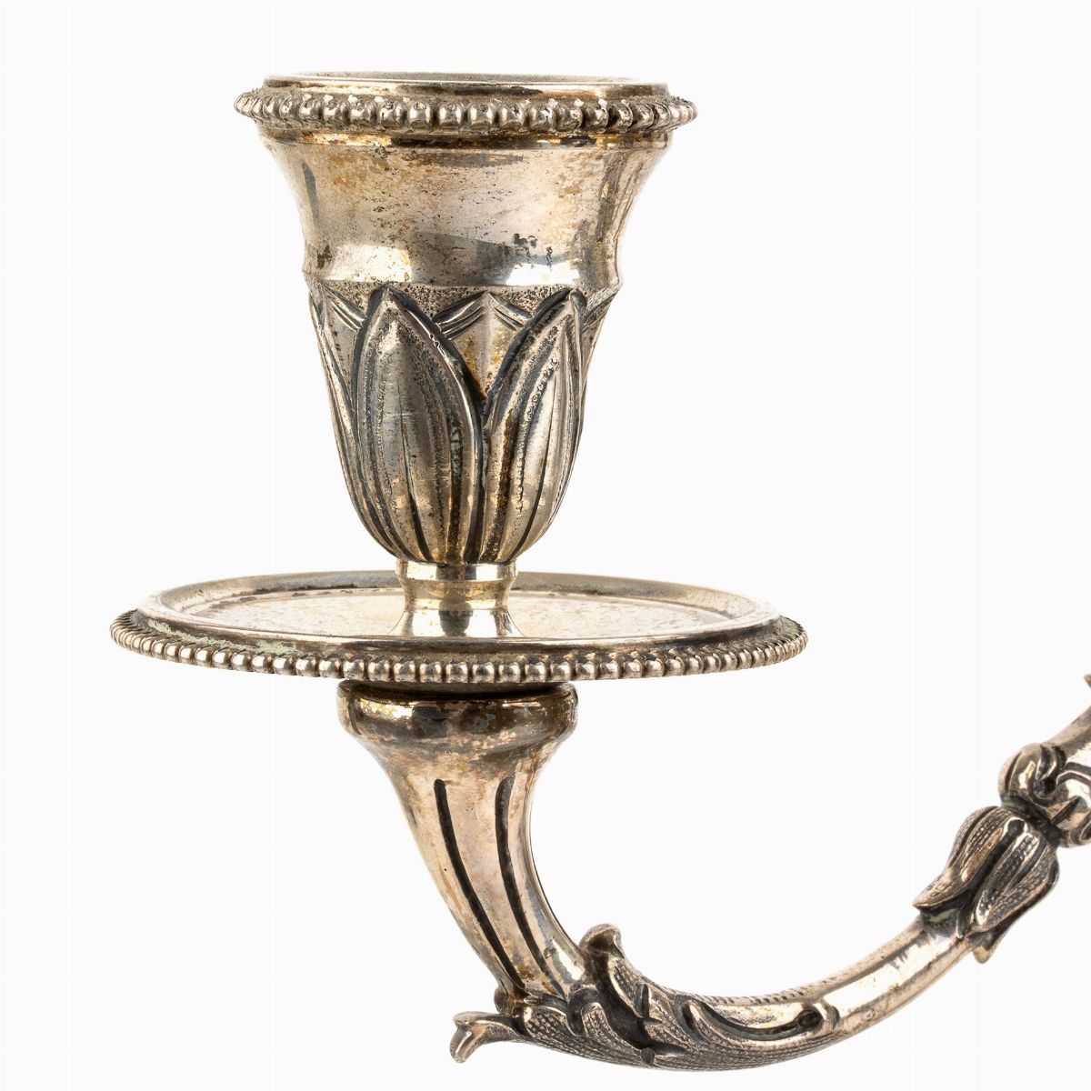 Coppia di Candelabri Italiani in Argento - 1935-1945