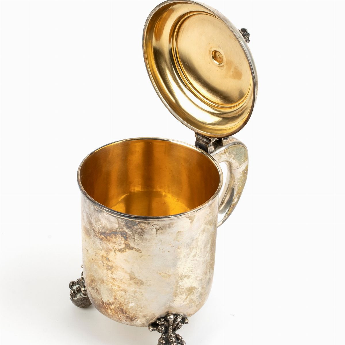 Tankard Italiano in Argento - Milano 1935-1945, Argentiere Malinverni Umberto