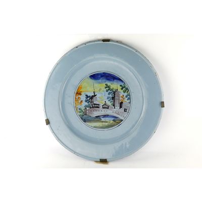 Piatto da Parata in Ceramica,