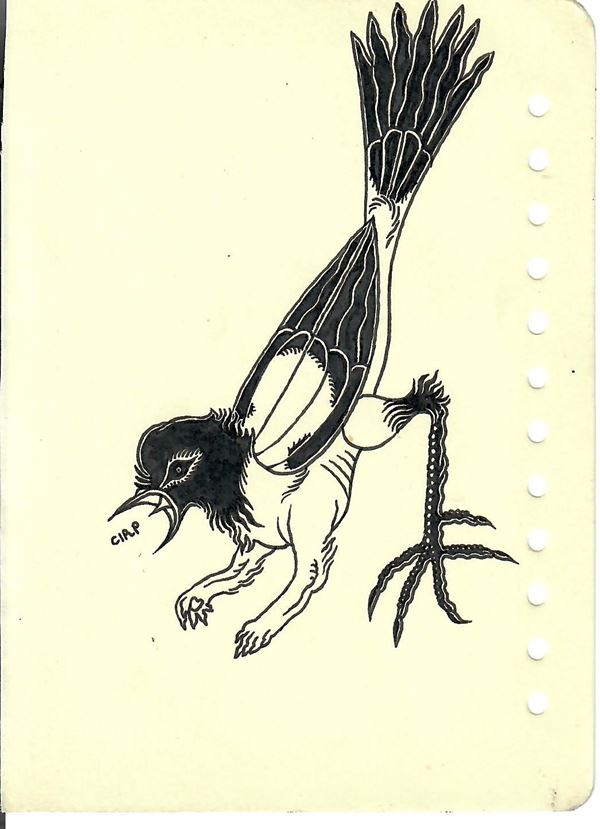 Livia Carpenzano : Cirp   - Markers on paper - Auction Contemporary Art from the 21st Century  - Bertolami Fine Art - Casa d'Aste