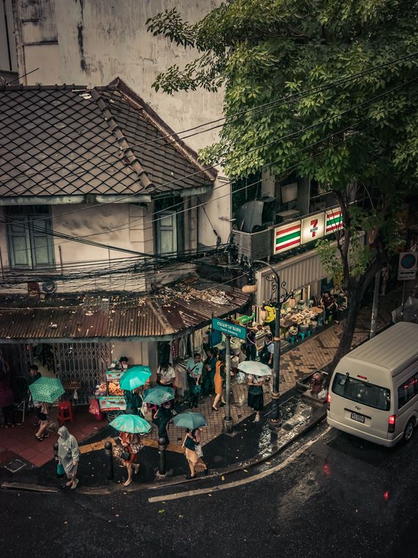Tomaso Pignocchi - Umbrellas - Bangkok 