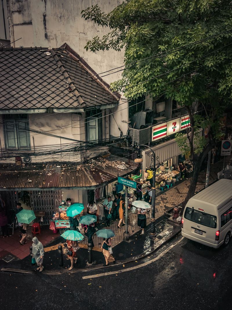 Tomaso Pignocchi - Umbrellas - Bangkok
