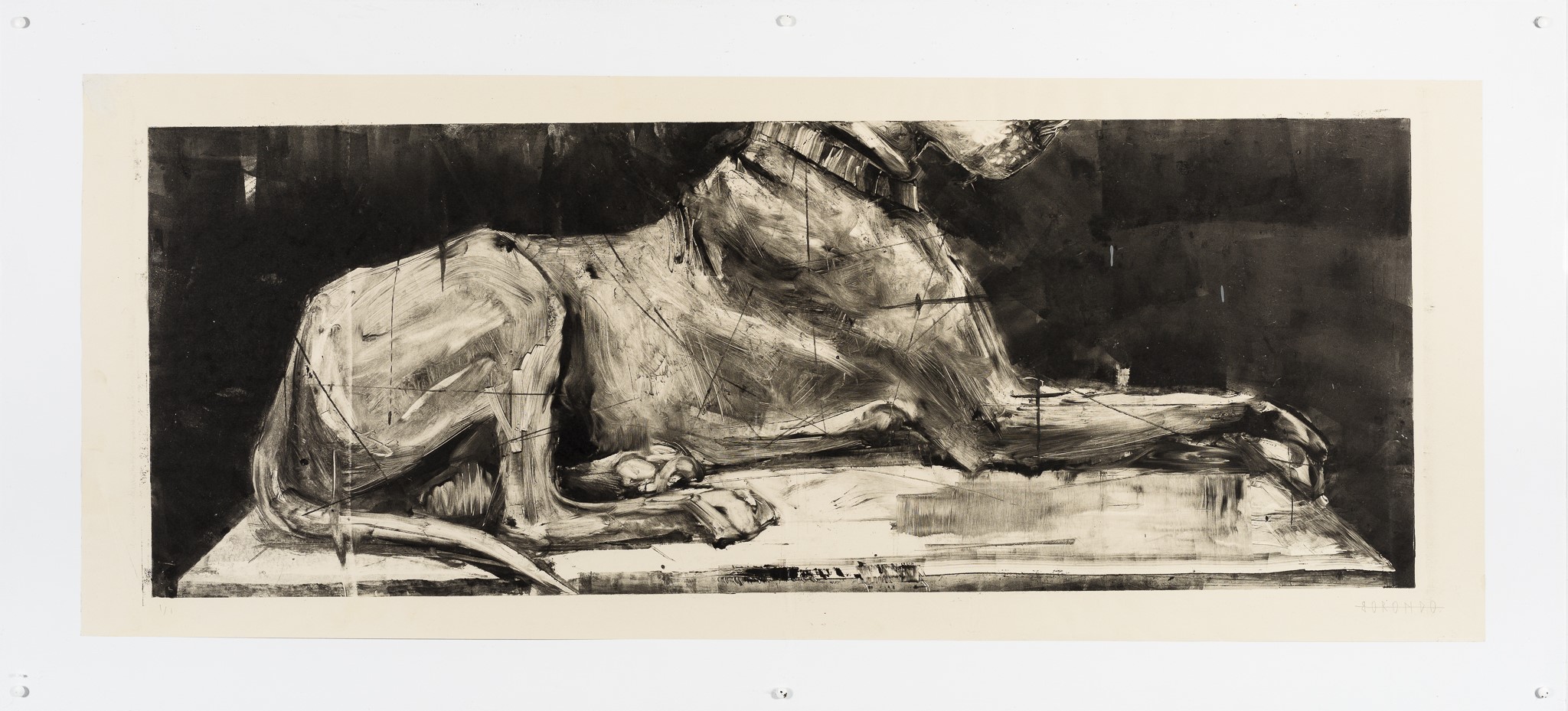 Gonzalo Borondo - Insurrecta XIV (perro Esfinge)