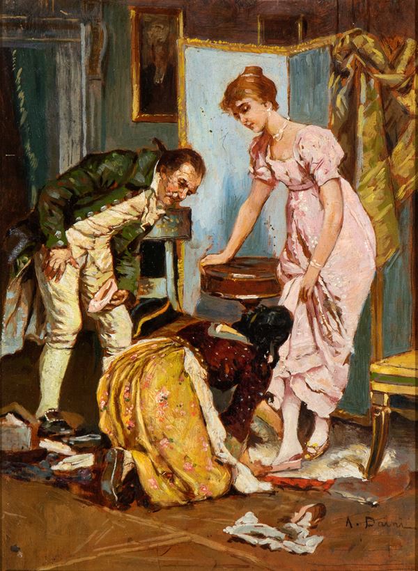 AUGUSTO DAINI - Preparativi per la festa 