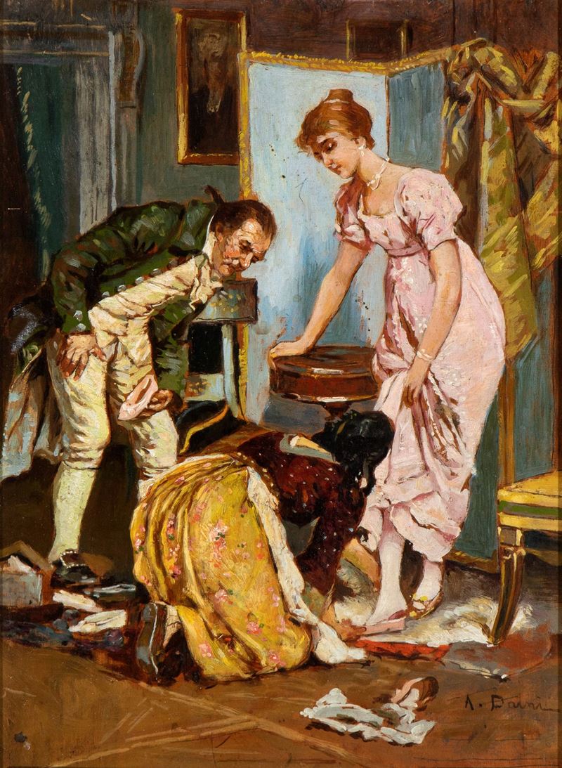 Augusto Daini - Preparativi per la Festa