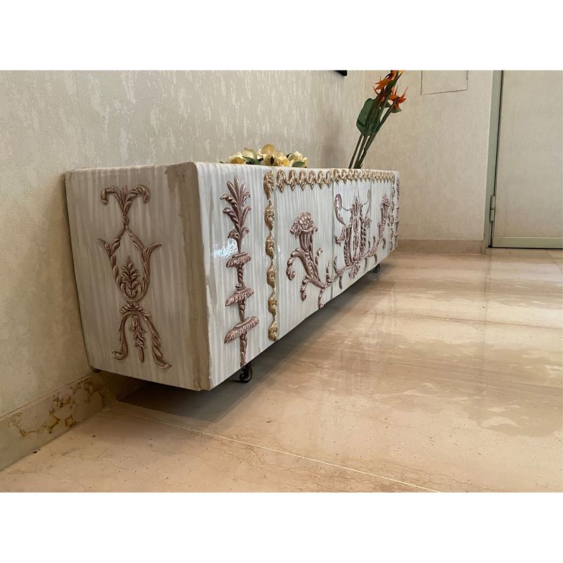 Fioriera in Ceramica di Forma Rettangolare