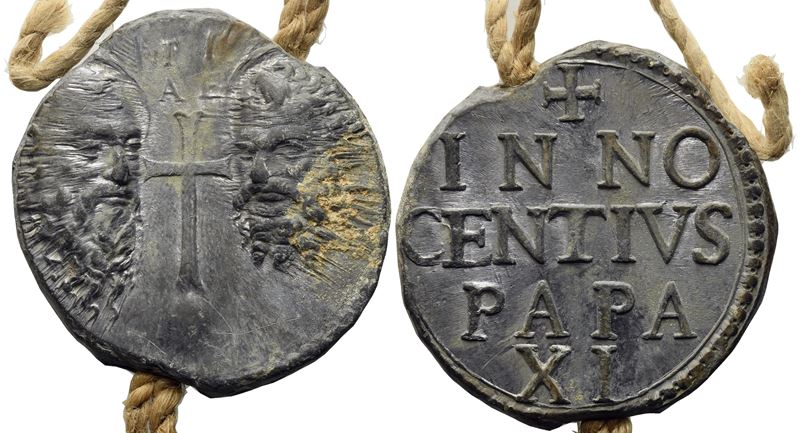 Bolla Pontificia Innocenzo XI (1611-1689)