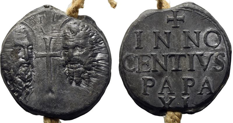 Bolla Pontificia Innocenzo XI (1611-1689)