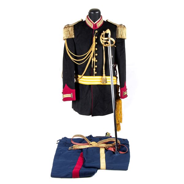 A UNIFORM OF THE GUARDA PALATINA COMMANDER