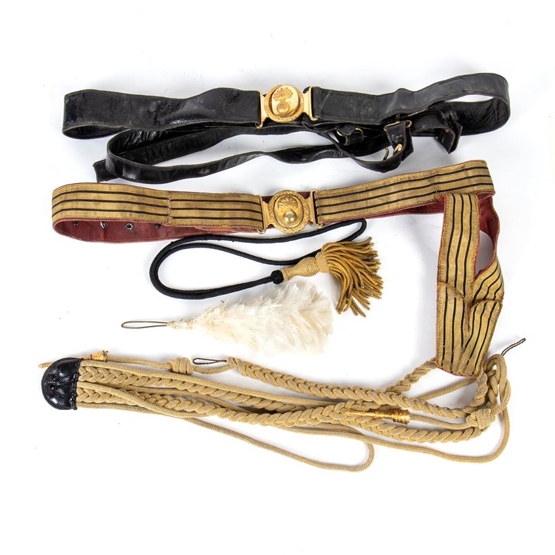 Guardia Palatina,lotto di Accessori per L'uniforme da Ufficiale
