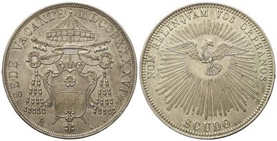 Stato Pontificio. Roma. Sede Vacante (1846). Scudo 1846. Ag (37,3 MM; 26,89 G)