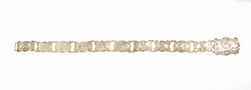 Cintura Tedesca in Argento - Fine XIX Secolo