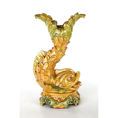 Candeliere in Ceramica a Lustro Caltagirone
