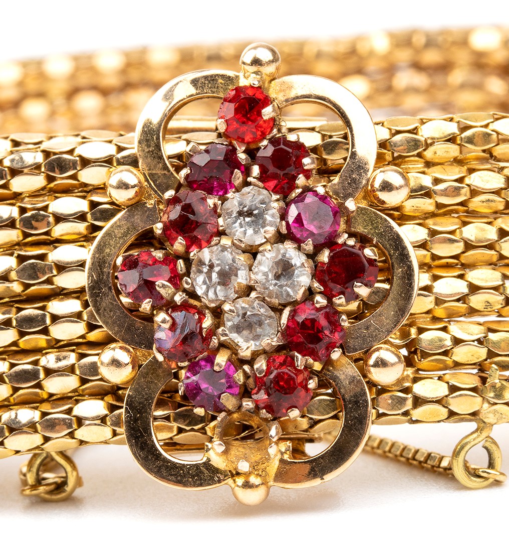 Bracciale a Maglia Morbida in Oro