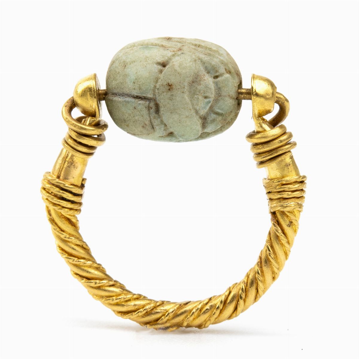 Anello in Stile Archeologico in Oro