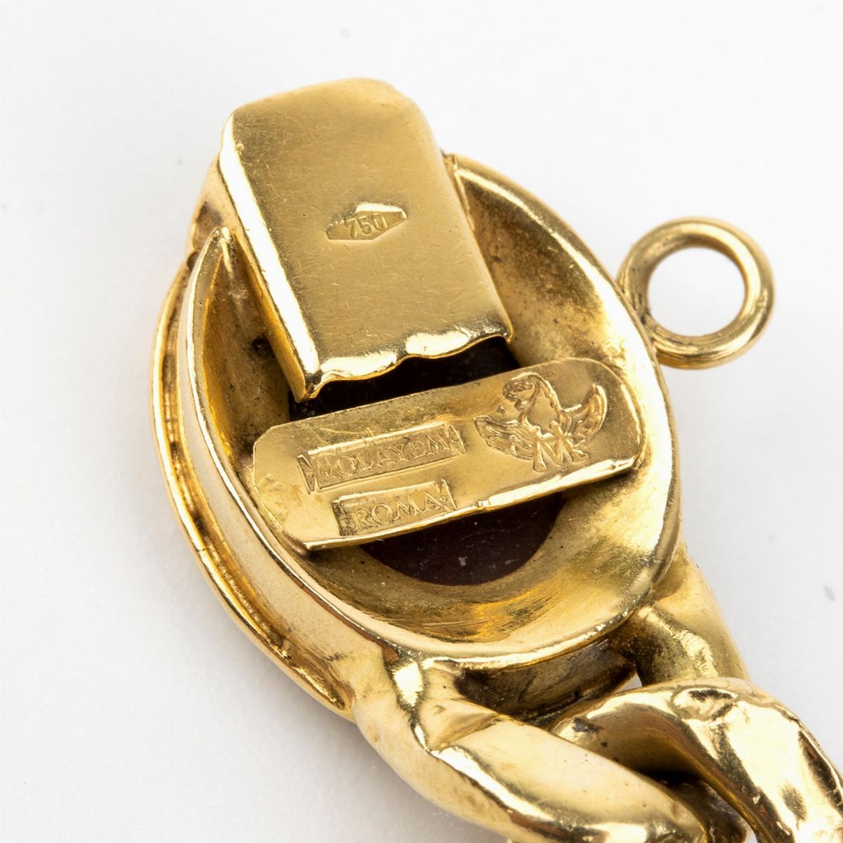 Molayem: Bracciale in Oro e Pietre Incise