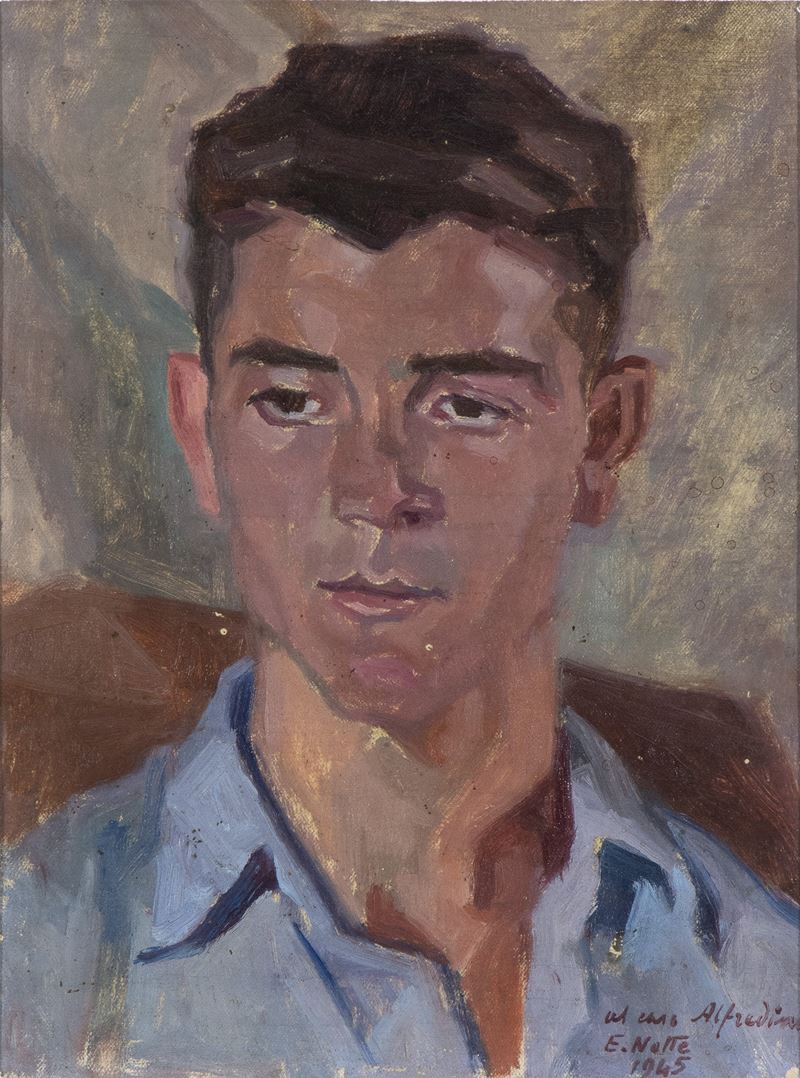 Emilio Notte - Ritratto di Alfredo De Martino