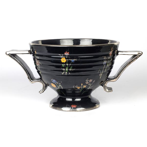  center cup in black ceramic