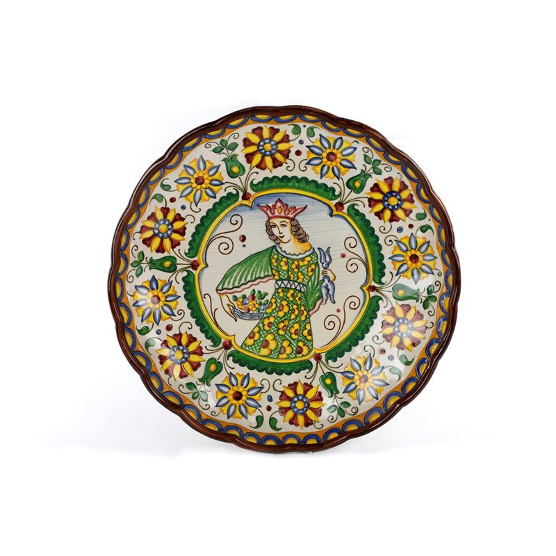 Piatto da Parete in Ceramica
