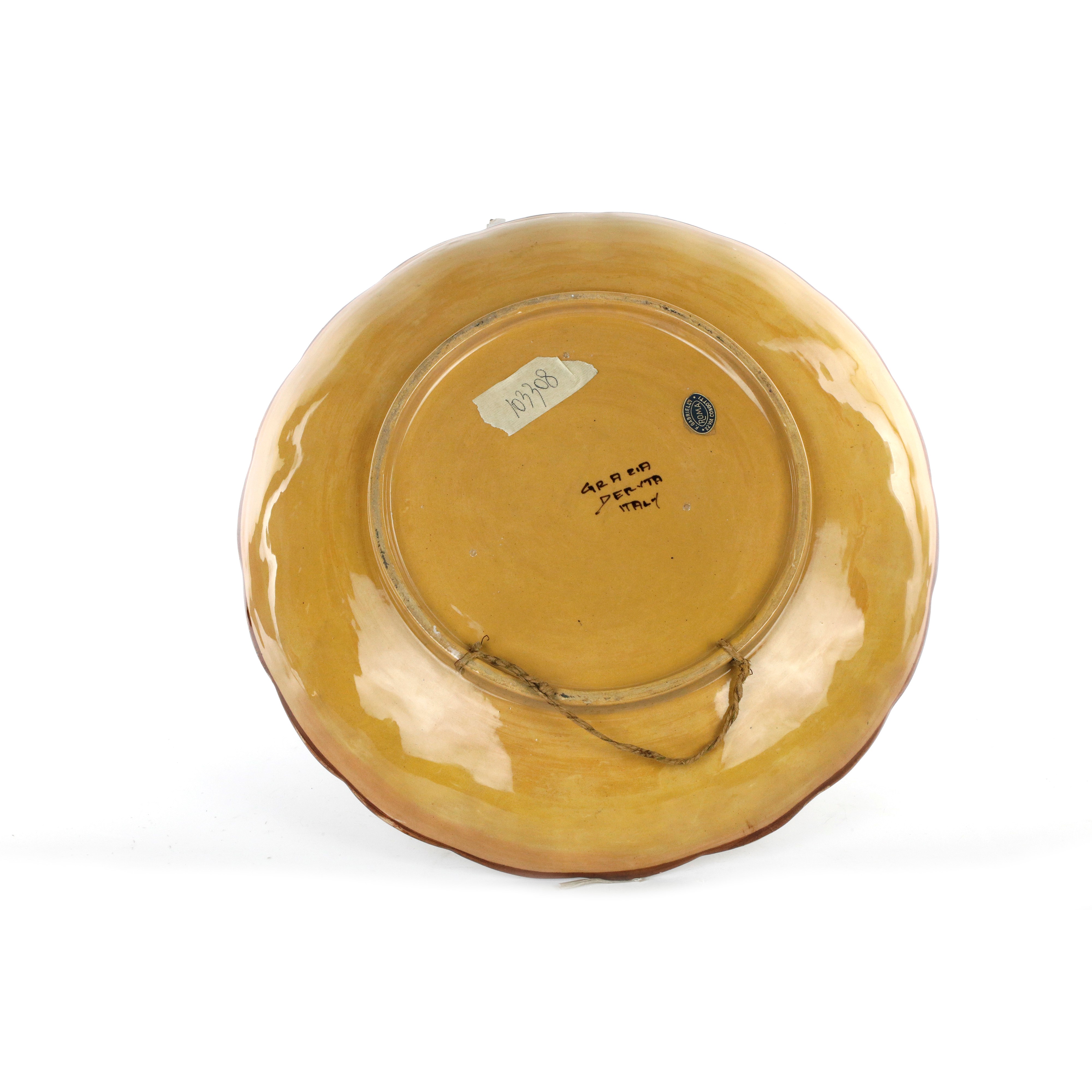 Piatto da Parete in Ceramica