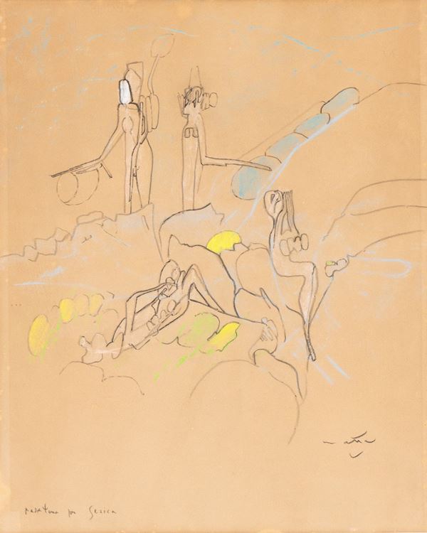 ROBERTO SEBASTI&#193;N MATTA - Personaggi