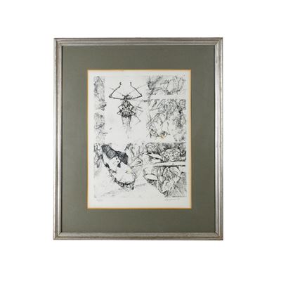Quartetti di Eliot, Litografia Bianco e Nero