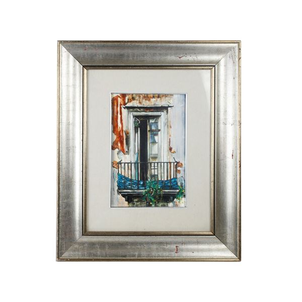 ARMANDO ARPAJA - Naples, Spanish quarters, balcony