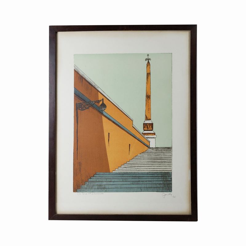Fabio Failla - Rampa di San Sebastiano, Multiplo su Carta