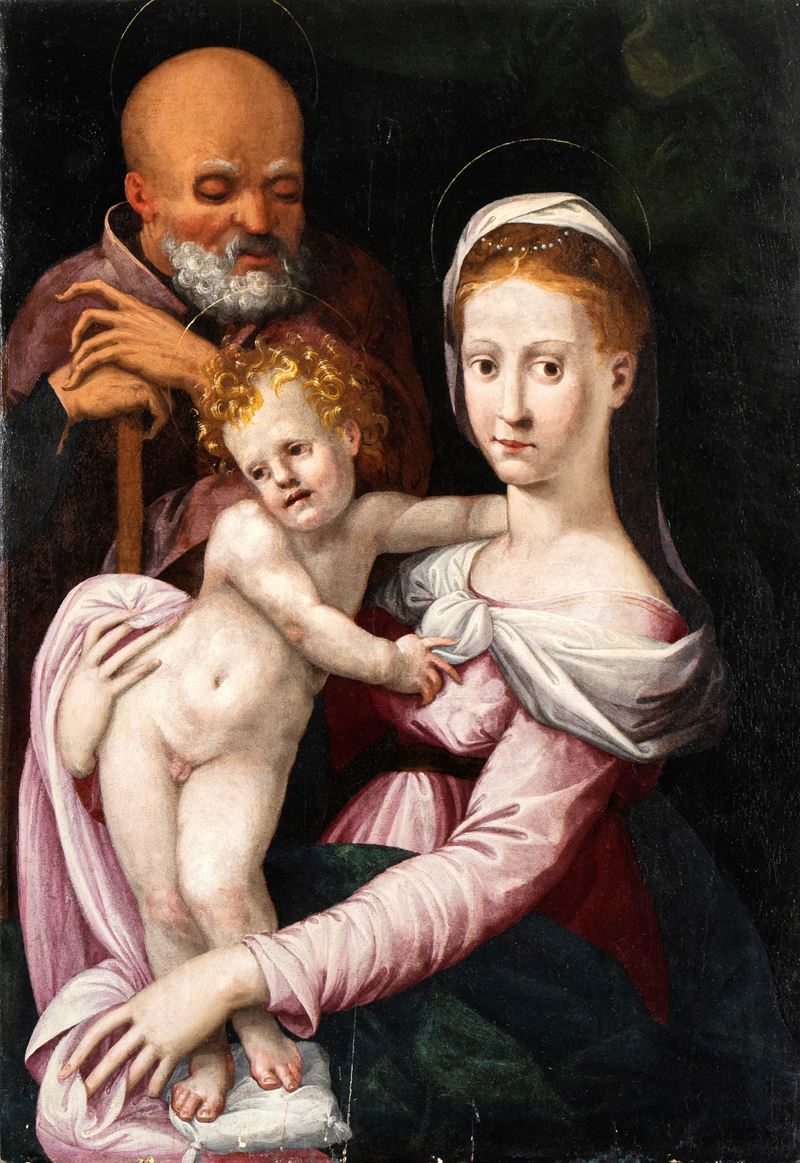 Scuola Fiorentina, Secondo Quarto del XVI Secolo - Sacra Famiglia