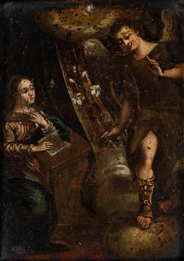 Scuola emiliana, prima met&#224; XVIII secolo - Annunciation