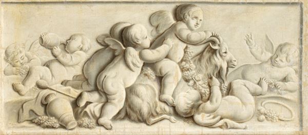 Artista francese, seconda met&#224; XVIII secolo - The Goat Amalthea